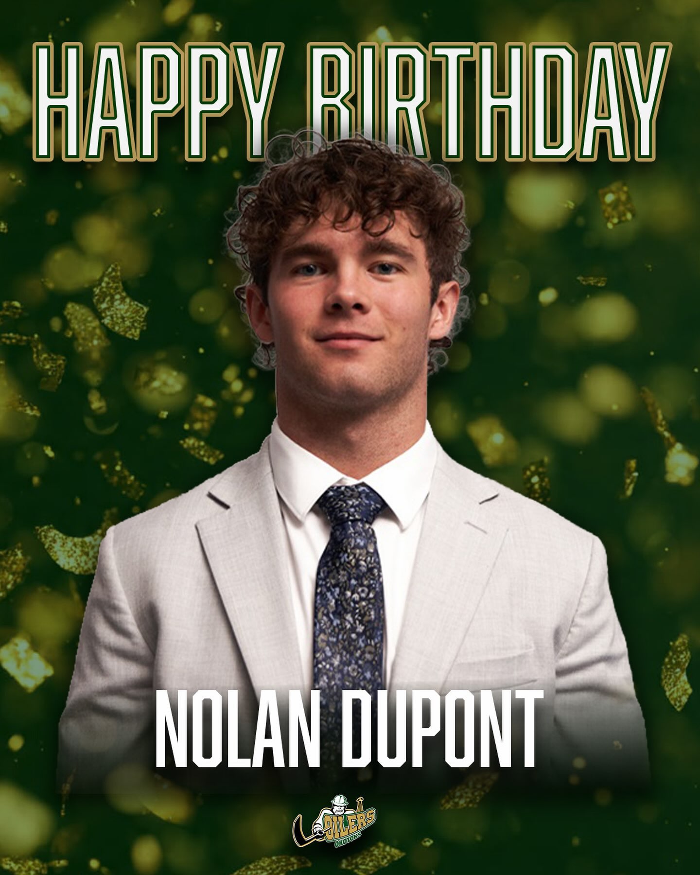 Help us wish @nolandupontt a fantastic 20th birthday!!! 🎂 🎉🎈🎁

#OkotoksOilers #BCHL