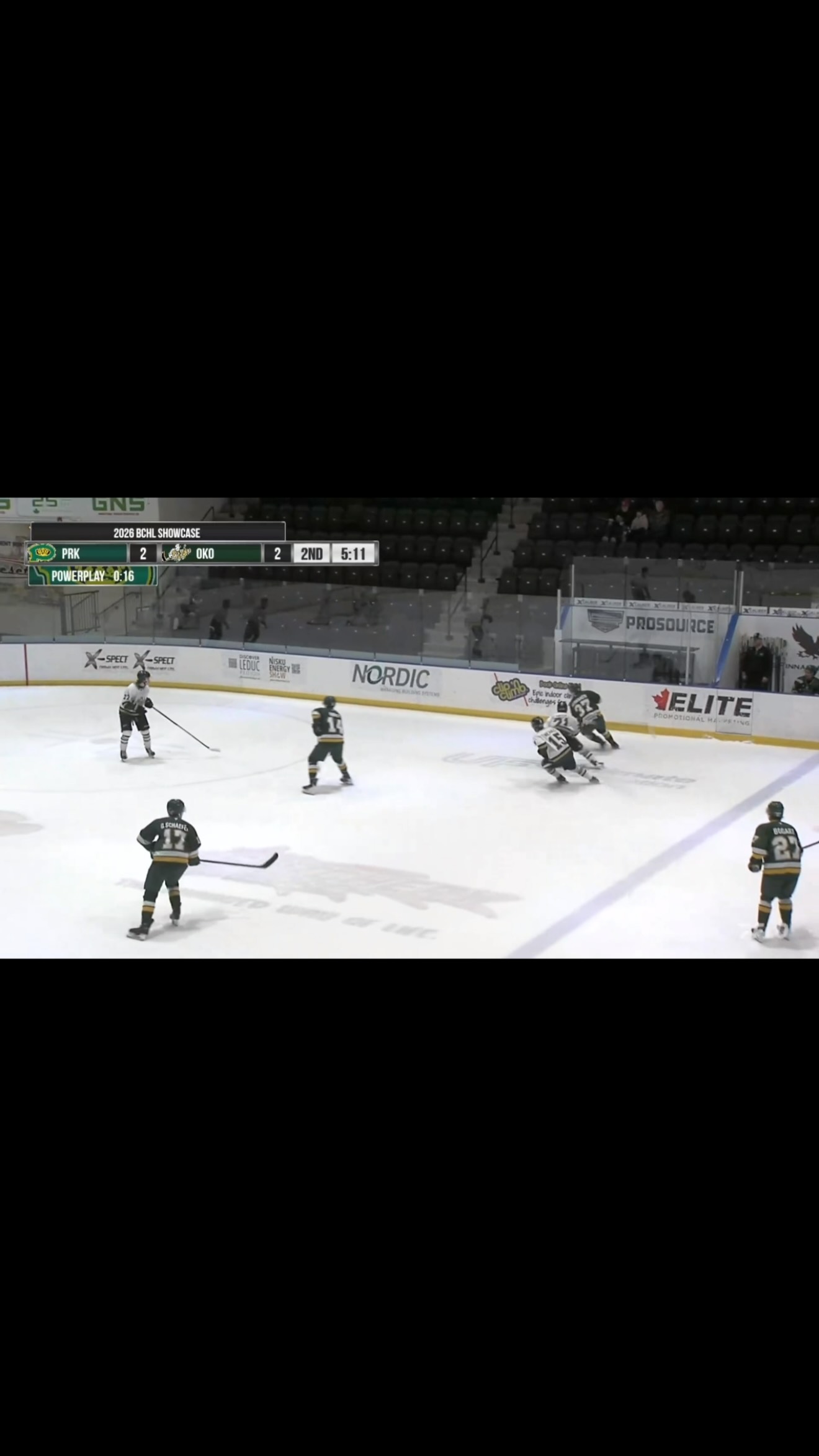 Justin Giguere with our @eyes_360 Save of the Game and an early candidate for the BCHL Save of the Year against the Powell River Kings!

#OkotoksOilers #BCHL #SaveOfTheYear #Giguere