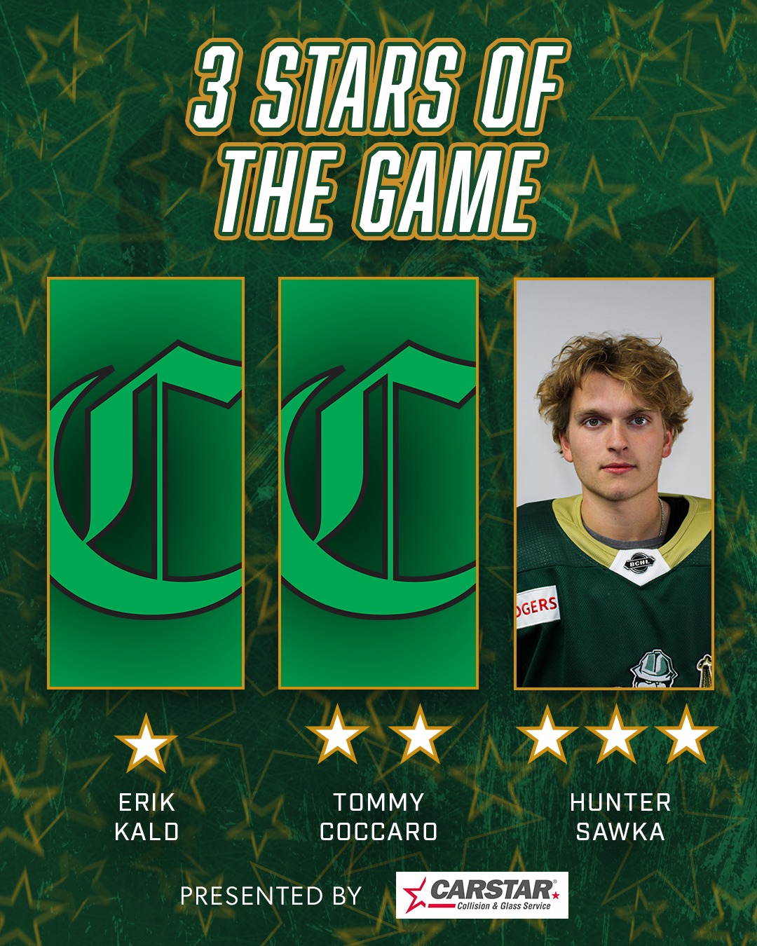 Big night for Hunter Sawka!

#BuiltAlbertaStrong | #BCHL