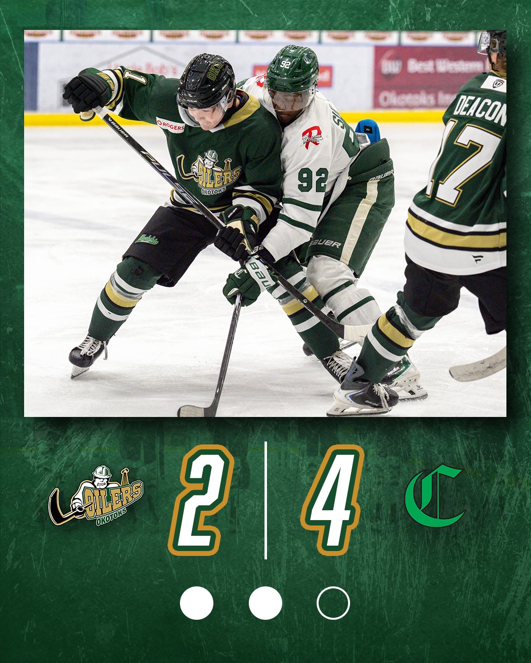 There is still more hockey to be played.

#BuiltAlbertaStrong | #BCHL