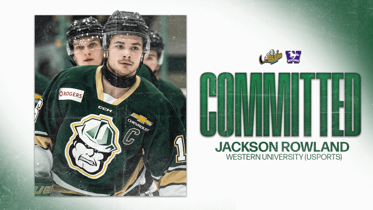 Rowland Western University. (Geyan Predas and Chad Goddard/Okotoks Oilers)