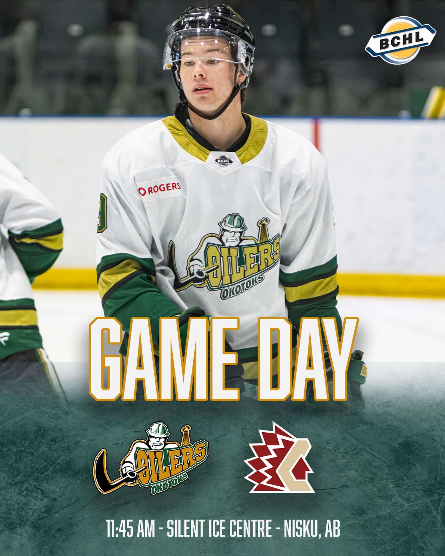 It’s time for game two of our BCHL Showcase games!

#OkotoksOilers #BCHL