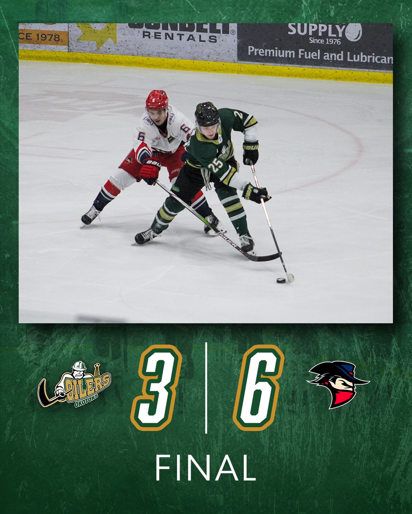 Not our night.

#BuiltAlbertaStrong | #BCHL