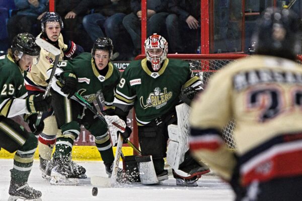 Oilers closed out their weekend games with a loss to the Bandits in Brooks