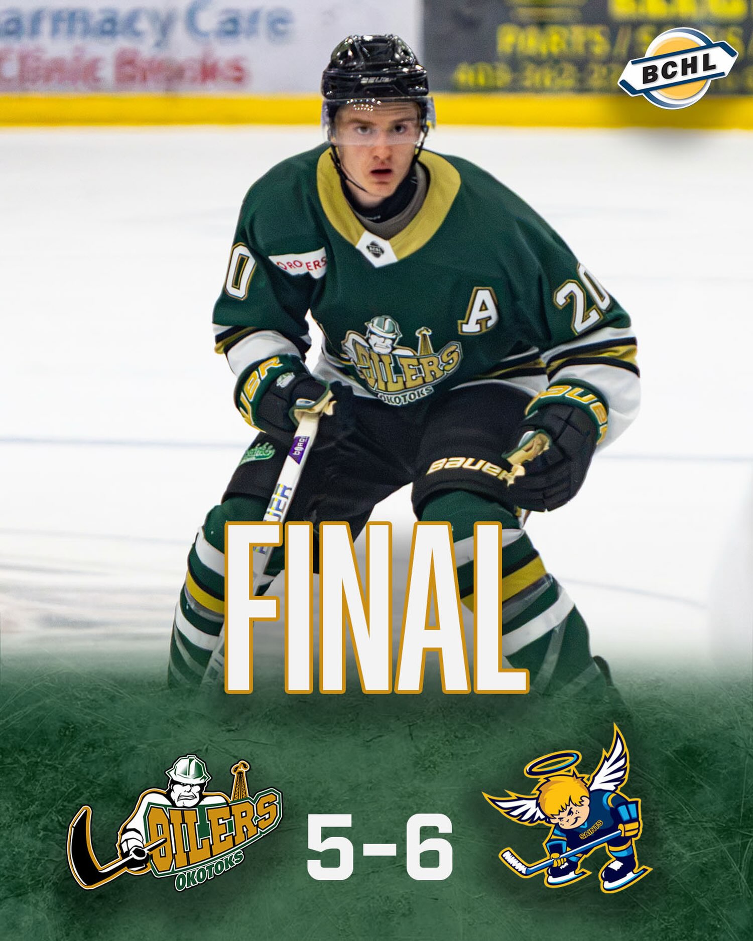 Picked up a point on the process after a strong end to the third period. 

We are back at it on Friday in Cranbrook and then host our Home Opener of Saturday.

📸 @scott_savard_photography 

#OkotoksOilers #BCHL