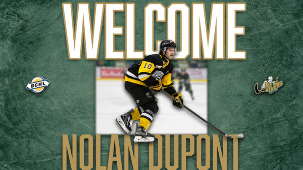 Oilers announce the acquisition of Nolan DuPont from the Coquitlam Express