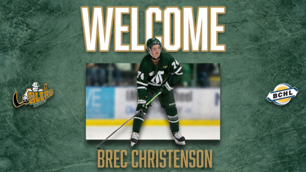 Oilers acquire 2006-born forward Brec Christenson from Sherwood Park