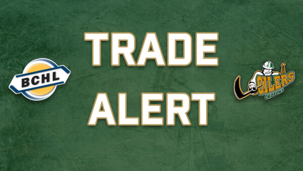 Oilers acquire Compton, Russell, and Wingfield from Powell River in a five player trade