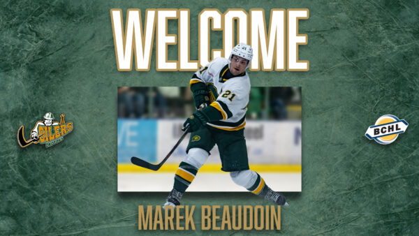 Oilers acquire Marek Beaudoin from Powell River Kings